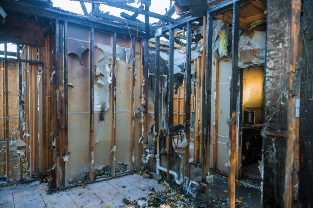 Professional Fire Damage Removal technician working in Hopewell, TN
